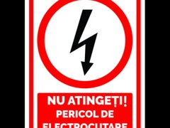 Indicator de securitate nu atinge pericol de electrocutare