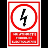 Indicator de securitate nu atinge pericol de electrocutare